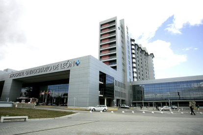 Imagen de archivo del Hospital Universitario de León.