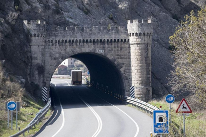 Túnel de Pancorbo, en una imagen de archivo