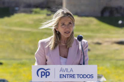 Imagen de archivo de la abulense Alicia García, portavoz del Partido Popular en el Senado.