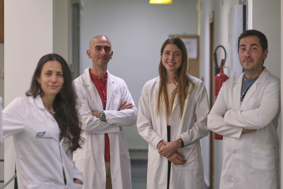 Equipo participante en el proyecto en las instalaciones de la Universidad de Salamanca.