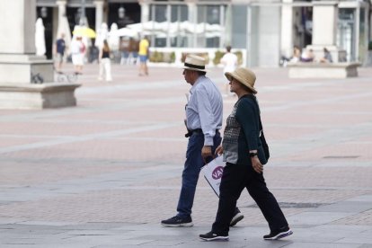 Calor en Valladolid, imagen de archivo