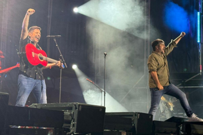 Actuación de Estopa en el concierto de 'Músicos en la Naturaleza'