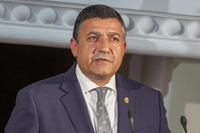 El presidente de la Diputación Provincial de Ávila, Carlos García, en una imagen de archivo