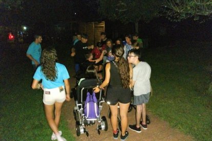 Participantes de la XXVII edición del campamento ASPAYM.