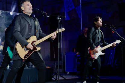 Imagen de archivo de los Café Quijano en concierto