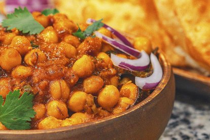 GARBANZOS GARAM MASALA CREMOSO Y PICANTILLO
