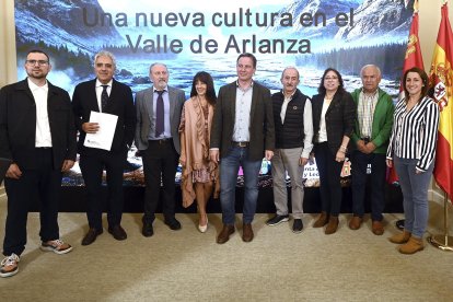 Presentación de los hallazgos arqueológicos en Cueva Millán, en Hortigüela.