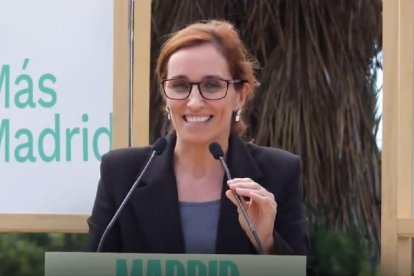 La ministra de Sanidad, Mónica García
