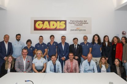Visita del Equipo Paralímpico Español a GADIS.