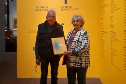 José María, un vecino de la localidad cántabra de Escobedo de Camargo, y su mujer, Dolores visitantes 100.000 de 'Hospitalitas'