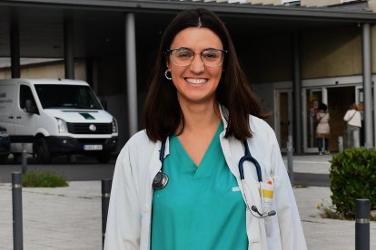 La neumóloga palentina Inés Salazar.