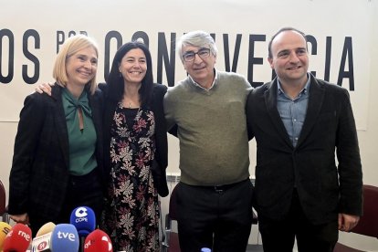 Accem, Atalaya y Burgos Acoge celebran la rectificación del bipartito PP-Vox.
