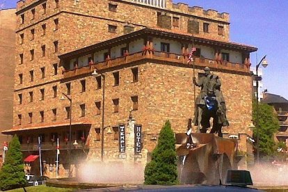 Hotel Temple en Ponferrada, en una imagen de archivo