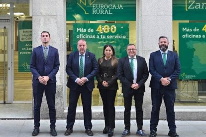 Apertura de la nueva oficina de Eurocaja Rural en Zamora.