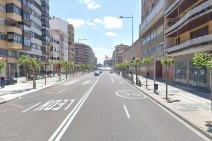 Avenida República Argentina en Palencia.