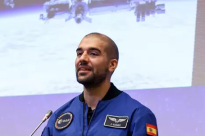 El astronauta de carrera de la ESA, Pablo Álvarez, visita el Centro Europeo de Astronomía Espacial (ESAC)