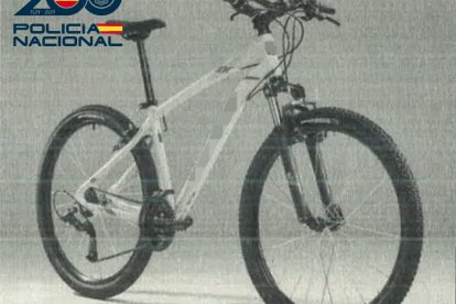 Bicicleta robada en Burgos