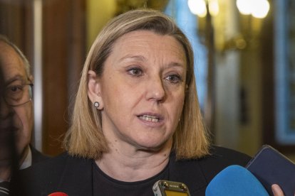 La vicepresidenta de la Junta de Castilla y León y consejera de Familia e Igualdad de Oportunidades, Isabel Blanco.