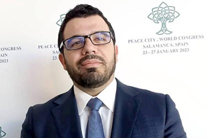 José María Fuentes en el ‘Peace City World Congress 2023’.