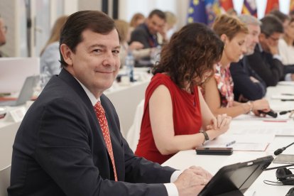 El presidente de la Junta de Castilla y León, Alfonso Fernández Mañueco, participa en la XXVIII Conferencia de Presidentes Autonómicos.