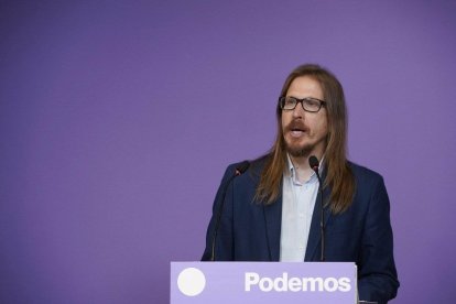 El secretario de Organización de Podemos, Pablo Fernández, en una imagen de archivo.