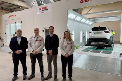 Nissan lanza un “innovador” centro de reacondicionamiento de vehículos en la planta de Ávila.