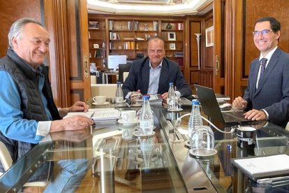 Reunión del Consejo de Cuentas de Castilla y León.