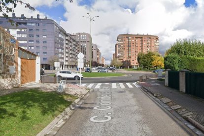Calle Condesa Mencía de Burgos.