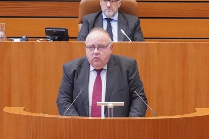 Intervención del consejero de Sanidad Alejandro Vázquez en el Pleno de las Cortes de Castilla y León