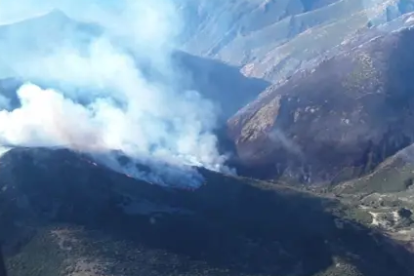 Incendio de Peñalba de la Sierra