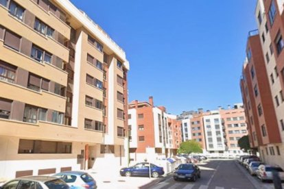 Calle de Burgos donde se produjo el suceso.