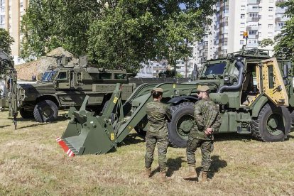 Acuartelamiento DiegoPorcelos, en Burgos.