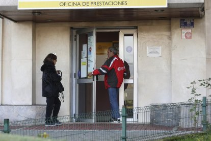 Oficina de desempleo, en una foto de archivo.