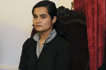 Triana Martínez, en una imagen de archivo durante el juicio.