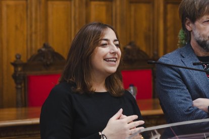 La alcaldesa de Palencia, Miriam Andrés.