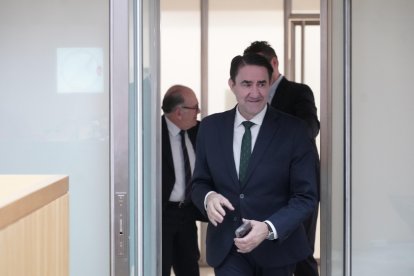 El consejero de Medio Ambiente, Vivienda y Ordenación del Territorio, Juan Carlos Suárez-Quiñones