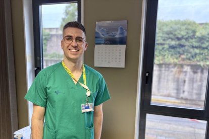 Rubén Varela Fernández, licenciado especialista en Farmacia Hospitalaria del Complejo Asistencial Universitario de León