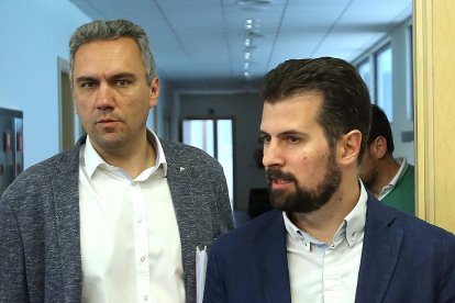 Una imagen de archivo de Javier Izquierdo y Luis Tudanca