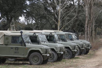 Instalaciones militares de Monte La Reina en una imagen de archivo