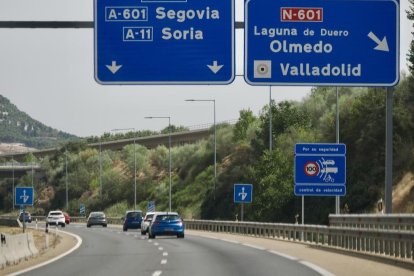 VA-30, a la altura de la N-601, en Valladolid