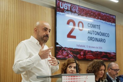 El secretario general de UGTCyL, Óscar Lobo, preside el comité autonómico