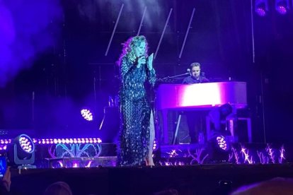 Concierto de Pastora Soler en Segovia.