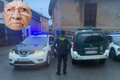 Búsqueda de la Guardia Civil del desaparecido en Noceda del Bierzo y en miniatura imagen de la persona desaparecida