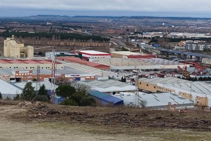 Polígono industrial de Valladolid.