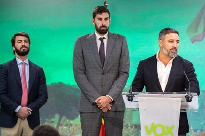 Gallardo, Antelo y Abascal en una imagen de archivo