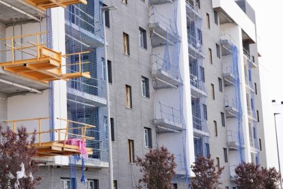 Pisos en construcción en Valladolid