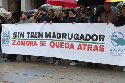 Concentración de AUSAVE en Zamora.