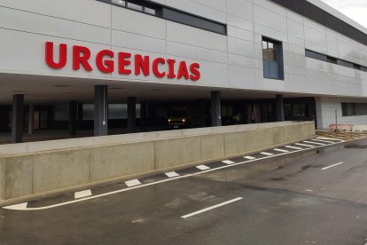 Entrada en el Servicio de Urgencias en el Complejo Asistencial de Salamanca