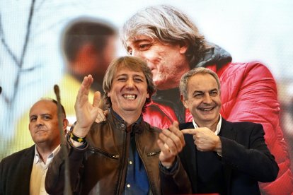 Carlos Martínez y José Luis Rodríguez Zapatero, en una imagen de archivo.