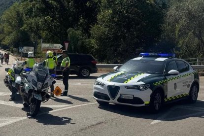 Patrulla de la Guardia Civil.